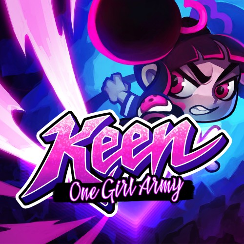 Keen: One Girl Army switch box art