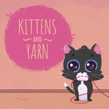 Kittens and Yarn