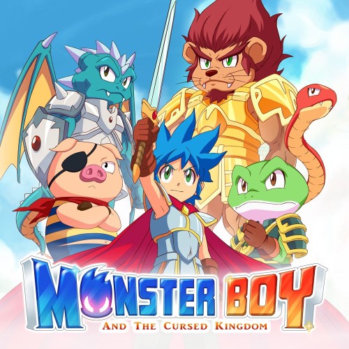Monster Boy and the Cursed Kingdom switch box art