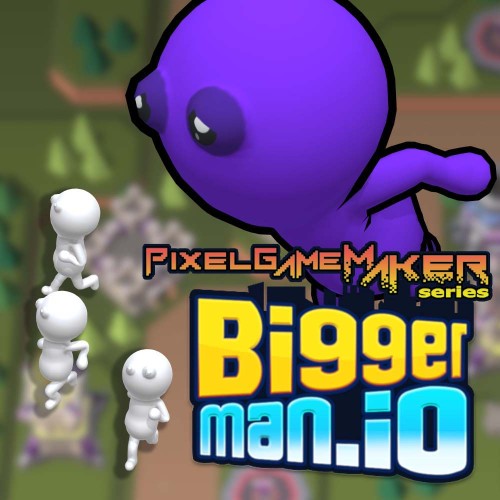 Pixel Game Maker Series Biggerman.io switch box art