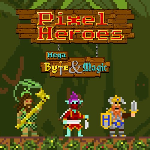 Pixel Heroes: Mega Byte & Magic switch box art