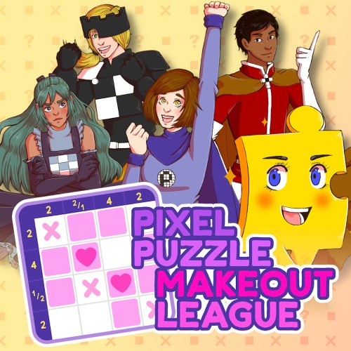 Pixel Puzzle Makeout League switch box art