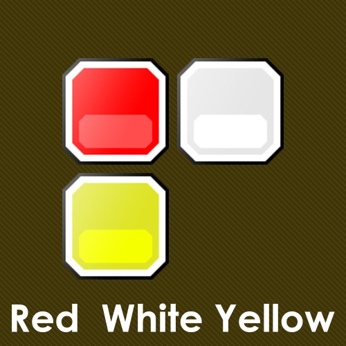Red White Yellow switch box art