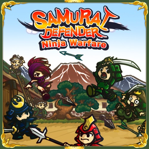 Samurai Defender: Ninja Warfare switch box art