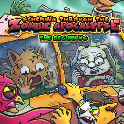 Scheming Through The Zombie Apocalypse: The Beginning switch box art