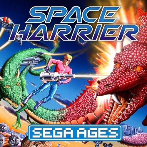 SEGA AGES Space Harrier switch box art