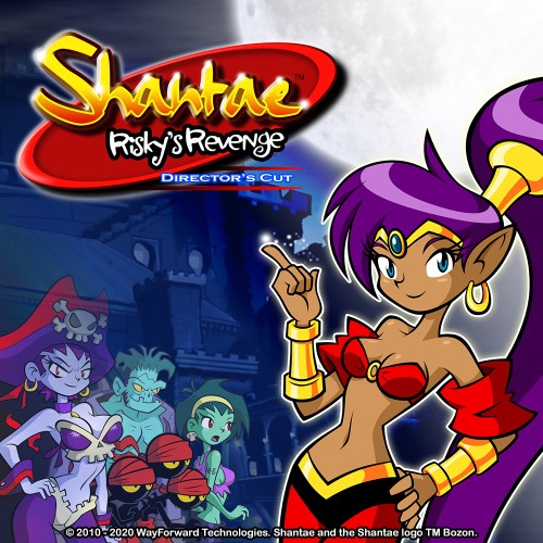 Shantae: Risky's Revenge - Director's Cut switch box art