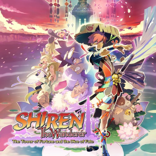 Shiren the Wanderer: The Tower of Fortune and the Dice of Fate switch box art