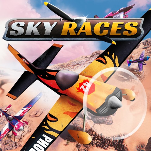 Sky Races switch box art