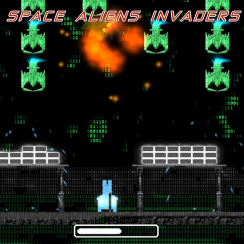 Space Aliens Invaders switch box art