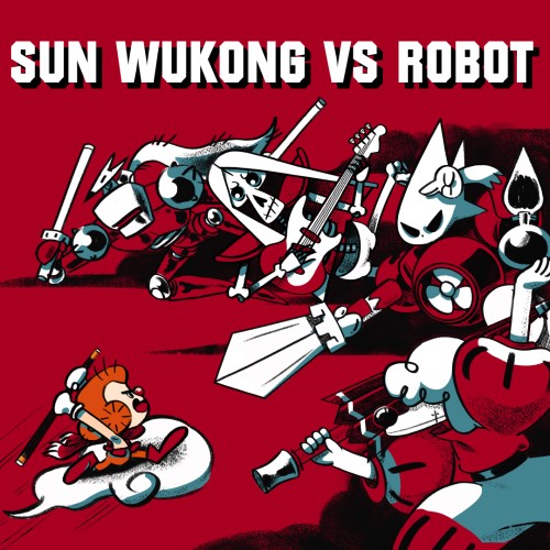 Sun Wukong VS Robot switch box art