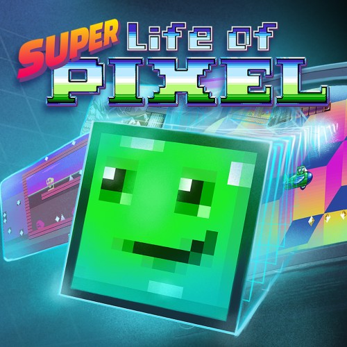 Super Life of Pixel switch box art