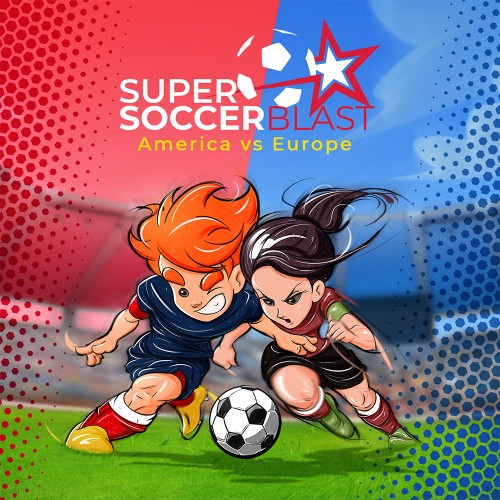Super Soccer Blast: America VS Europe switch box art