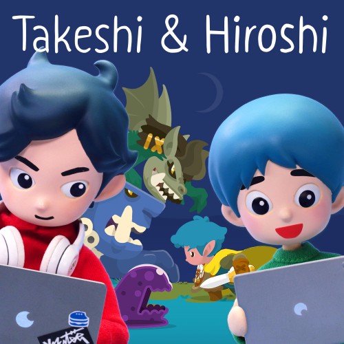 Takeshi and Hiroshi switch box art