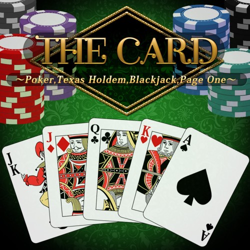 THE Card: Poker, Texas hold 'em, Blackjack and Page One