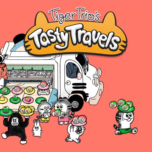 Tiger Trio's Tasty Travels switch box art