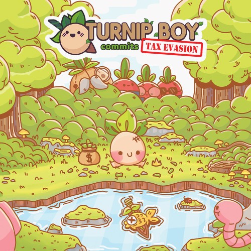 Turnip Boy Commits Tax Evasion switch box art