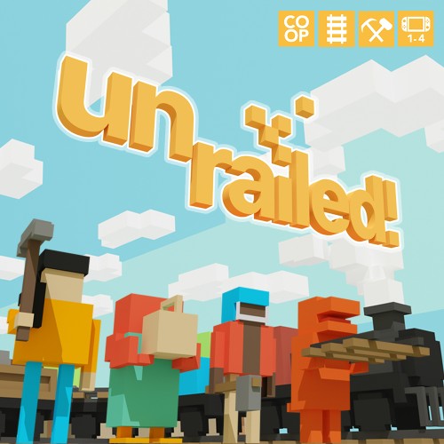 Unrailed! switch box art
