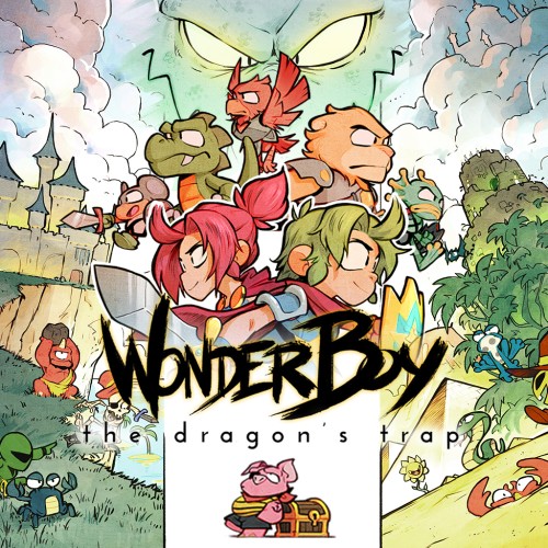 Wonder Boy: The Dragon's Trap switch box art