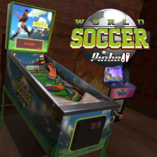 World Soccer Pinball switch box art