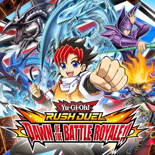 Yu-Gi-Oh! RUSH DUEL: Dawn of the Battle Royale!! switch box art